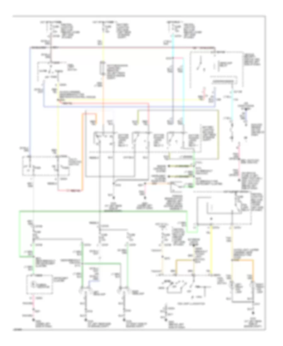 Autolamps Wiring Diagram with DRL for Ford Cab  Chassis F350 Super Duty 2005
