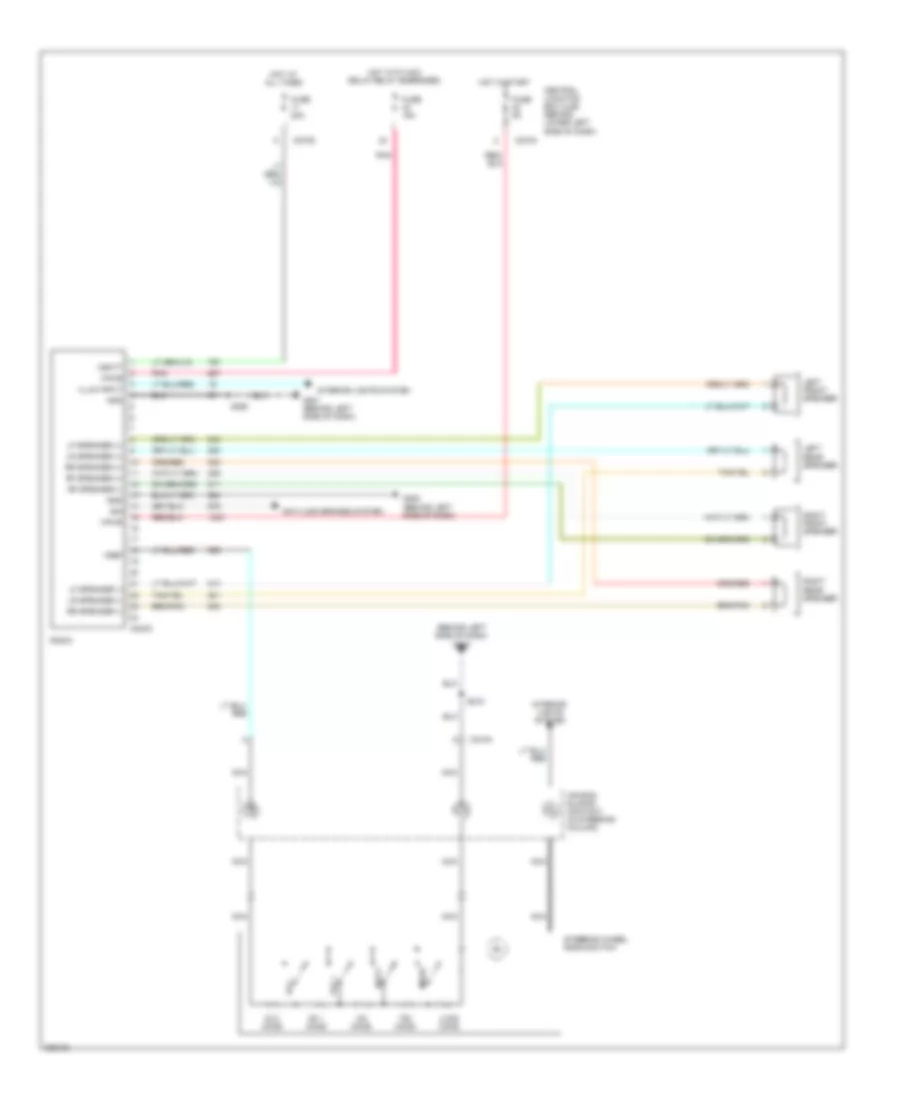 Radio Wiring Diagram for Ford Cab  Chassis F350 Super Duty 2005