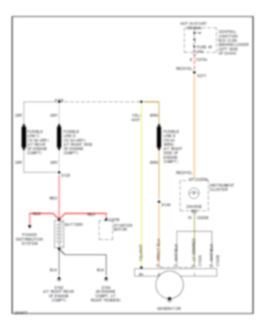 6 8L Charging Wiring Diagram for Ford Cab  Chassis F350 Super Duty 2005