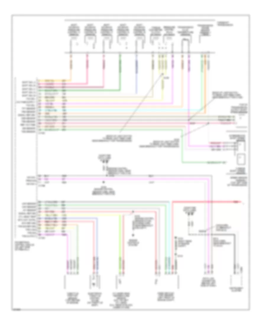 5 4L A T Wiring Diagram 1 of 2 for Ford Cab  Chassis F350 Super Duty 2005