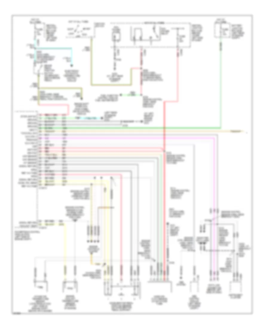 6 0L Diesel A T Wiring Diagram 1 of 2 for Ford Cab  Chassis F350 Super Duty 2005