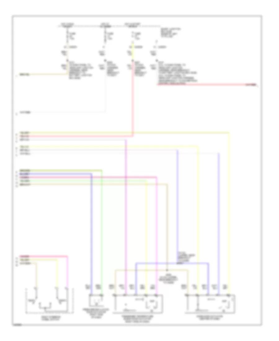 Automatic AC Wiring Diagram, Single Zone AC (2 of 3) for Ford Fusion S 2006