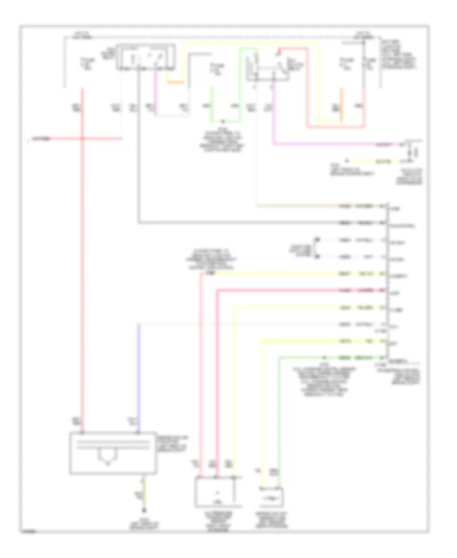 Automatic AC Wiring Diagram, Single Zone AC (3 of 3) for Ford Fusion S 2006