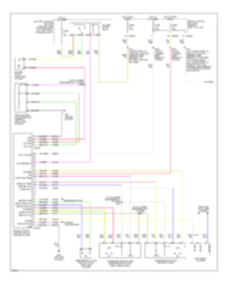 Manual A C Wiring Diagram 1 of 2 for Ford Fusion S 2006
