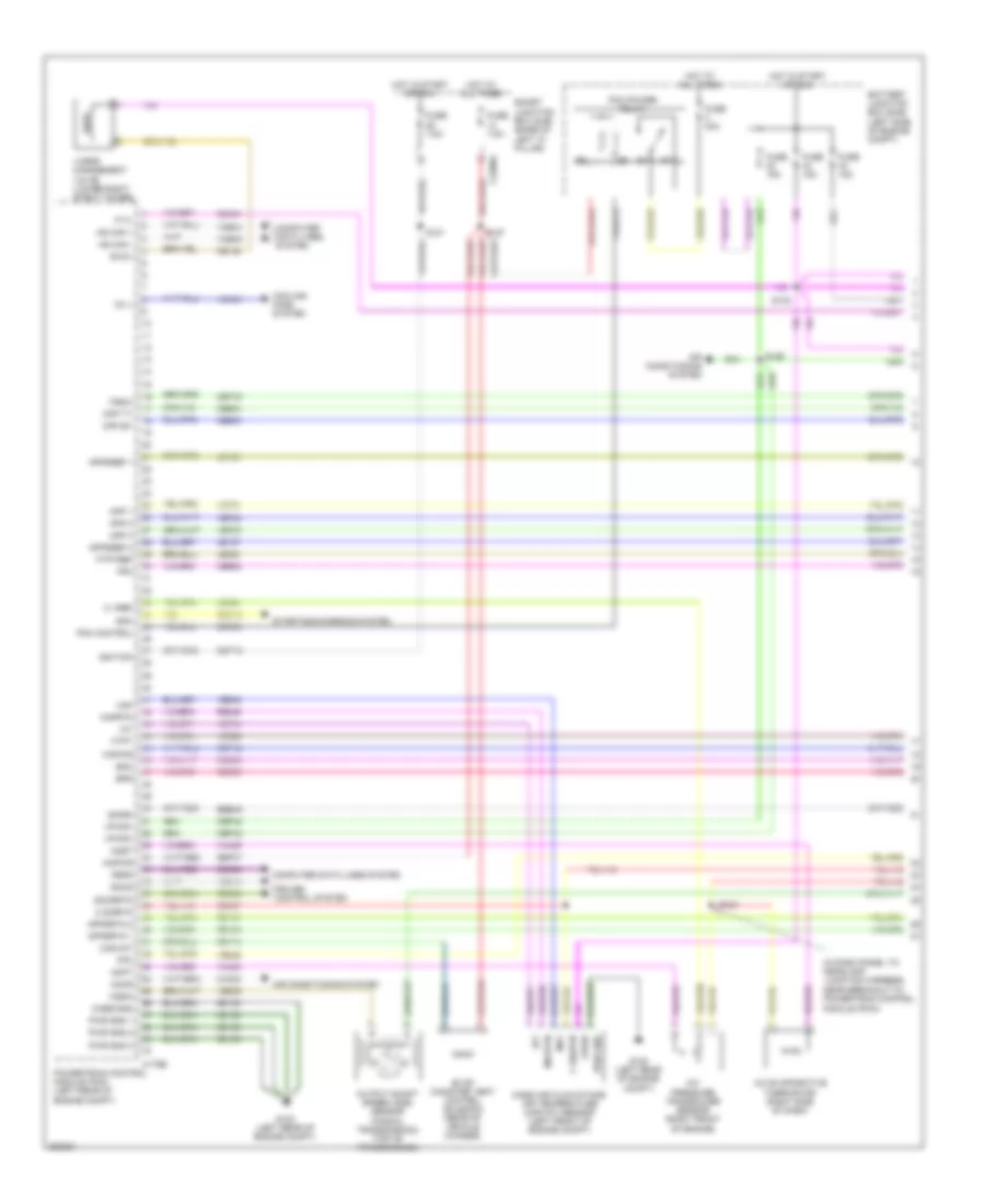2 3L Engine Performance Wiring Diagram 1 of 5 for Ford Fusion S 2006