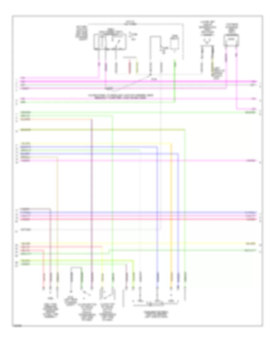2.3L, Engine Performance Wiring Diagram (2 of 5) for Ford Fusion S 2006