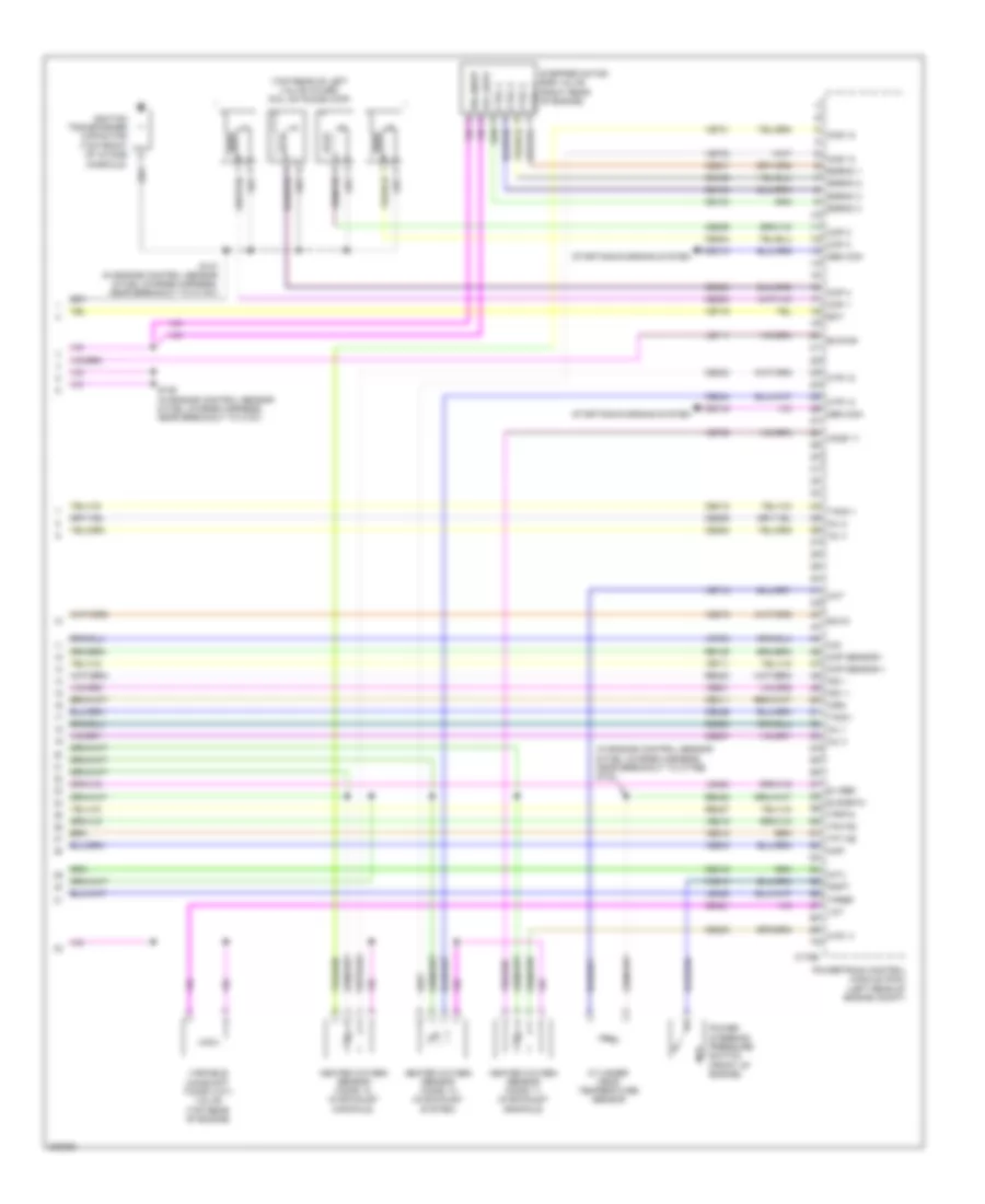 2.3L, Engine Performance Wiring Diagram (5 of 5) for Ford Fusion S 2006