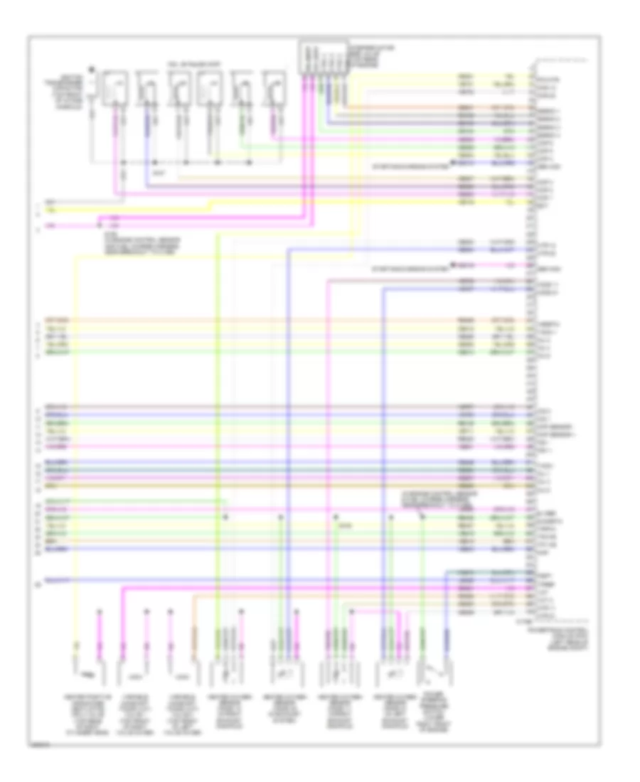 3.0L, Engine Performance Wiring Diagram (4 of 4) for Ford Fusion S 2006