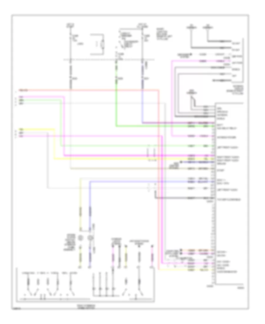 THXII Audio Radio Wiring Diagram 4 of 4 for Ford Fusion S 2006