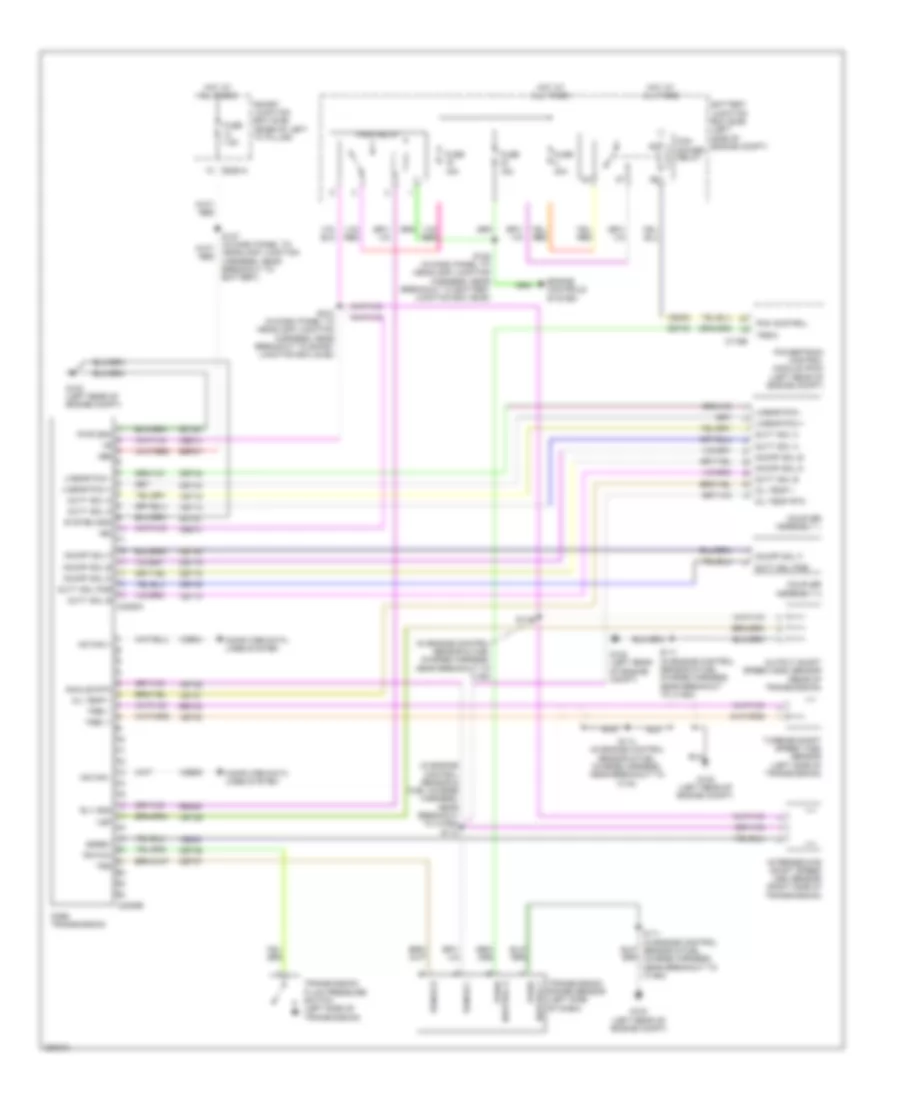 2 3L A T Wiring Diagram FNR5 for Ford Fusion S 2006