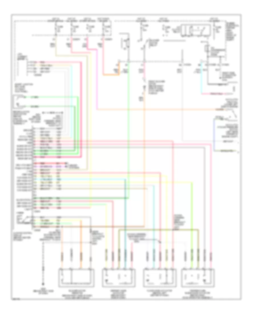 4 0L Manual A C Wiring Diagram 1 of 2 for Ford Mustang 2007