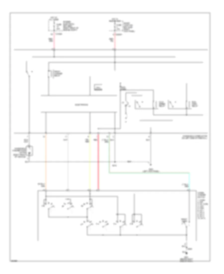 WiperWasher Wiring Diagram for Ford Mustang 2007