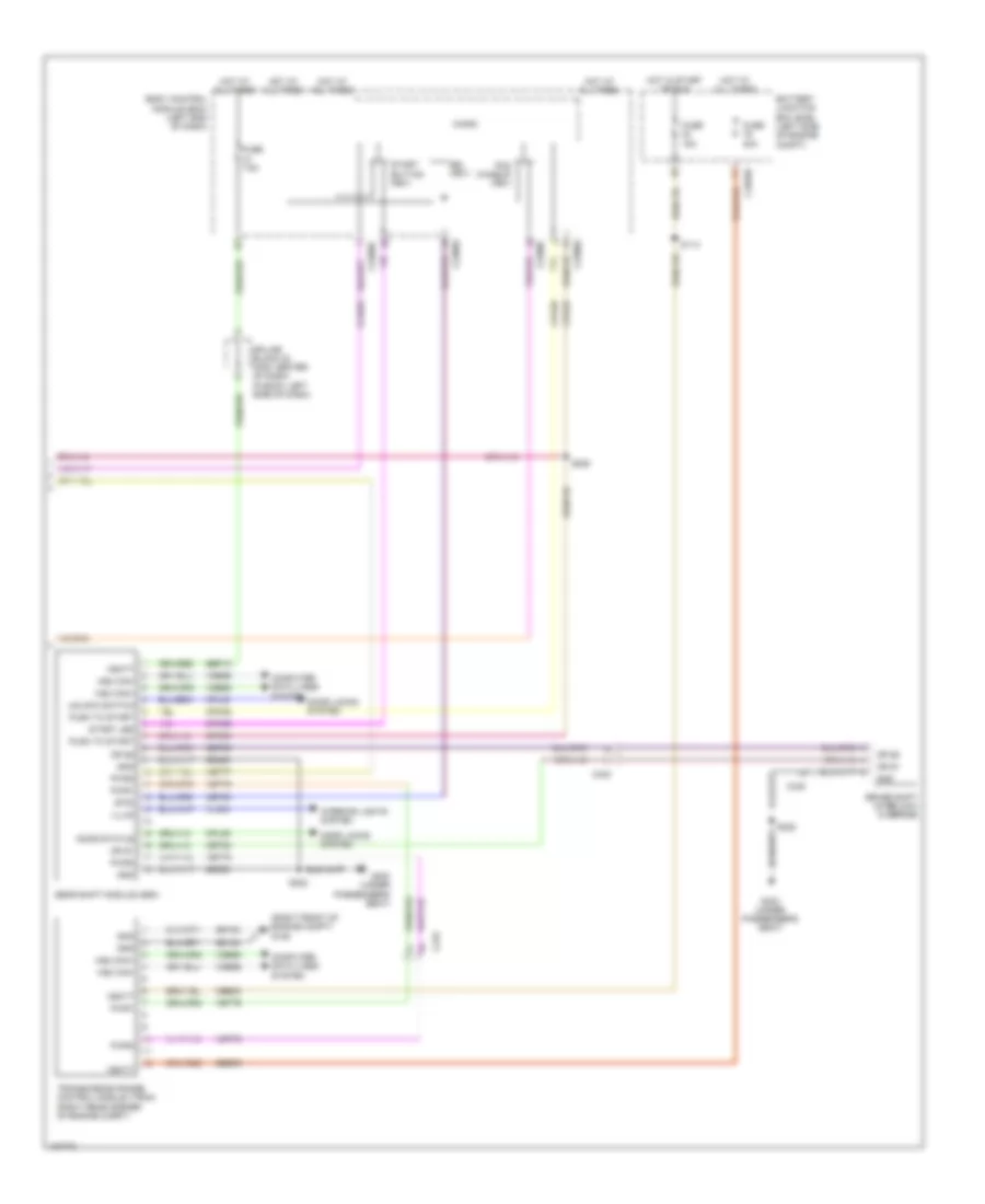 2.0L Hybrid, AT Wiring Diagram (3 of 3) for Ford Fusion S 2014