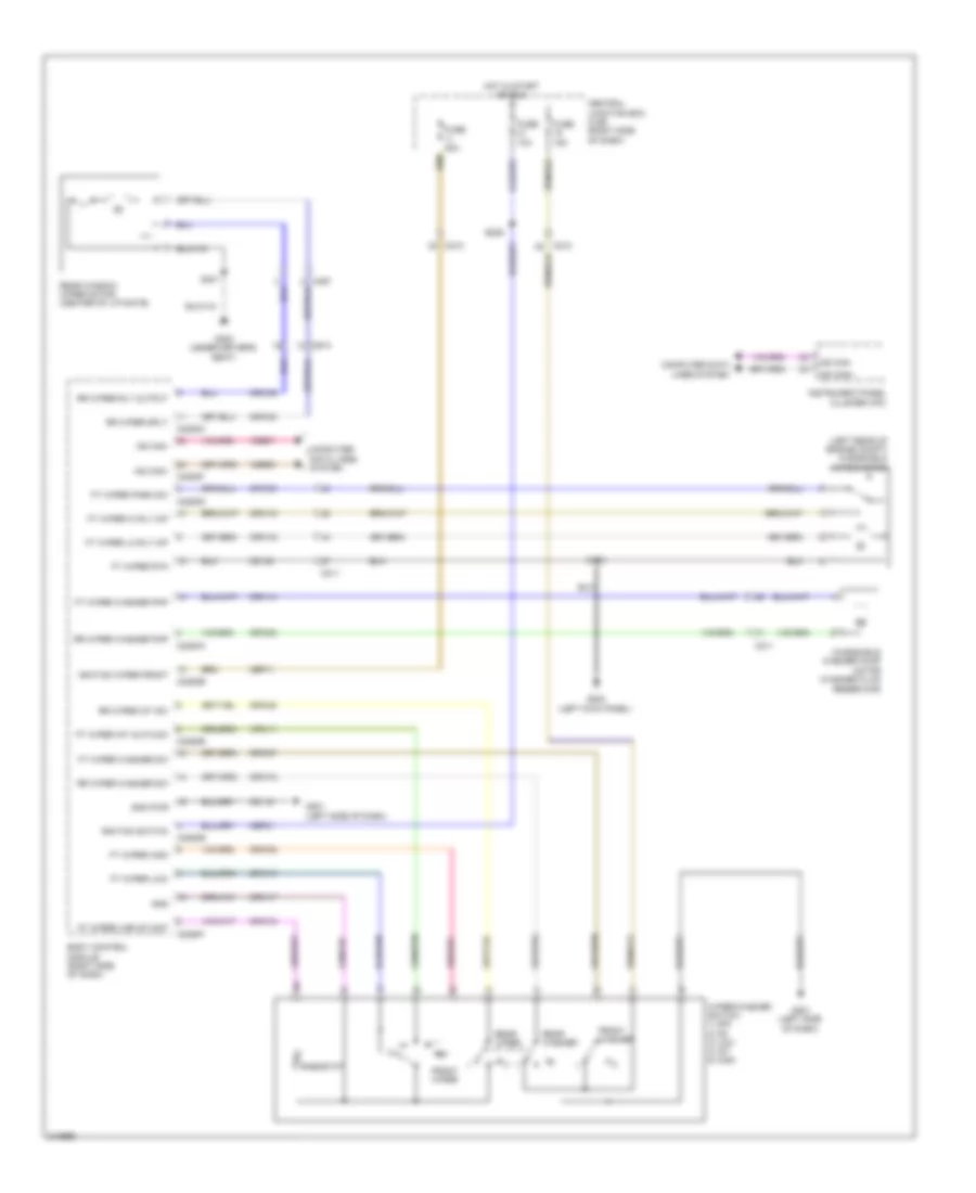WiperWasher Wiring Diagram for Ford Fiesta SES 2011