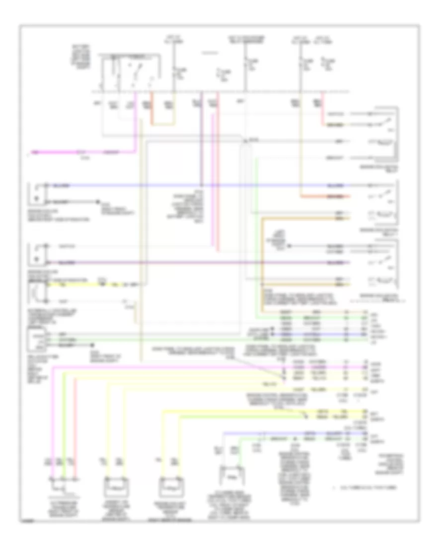 Manual AC Wiring Diagram (3 of 3) for Ford Taurus Limited 2013