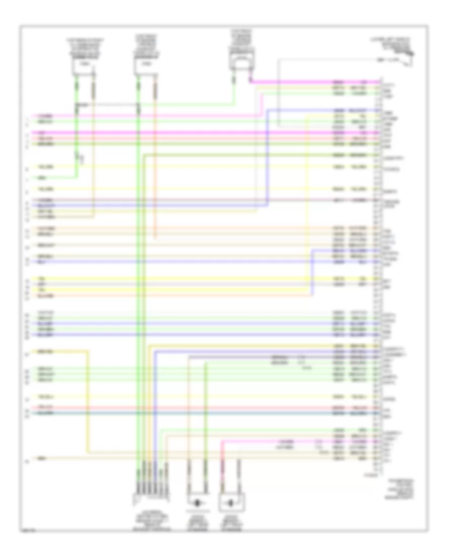 2.0L Turbo, Engine Performance Wiring Diagram (6 of 6) for Ford Taurus Limited 2013