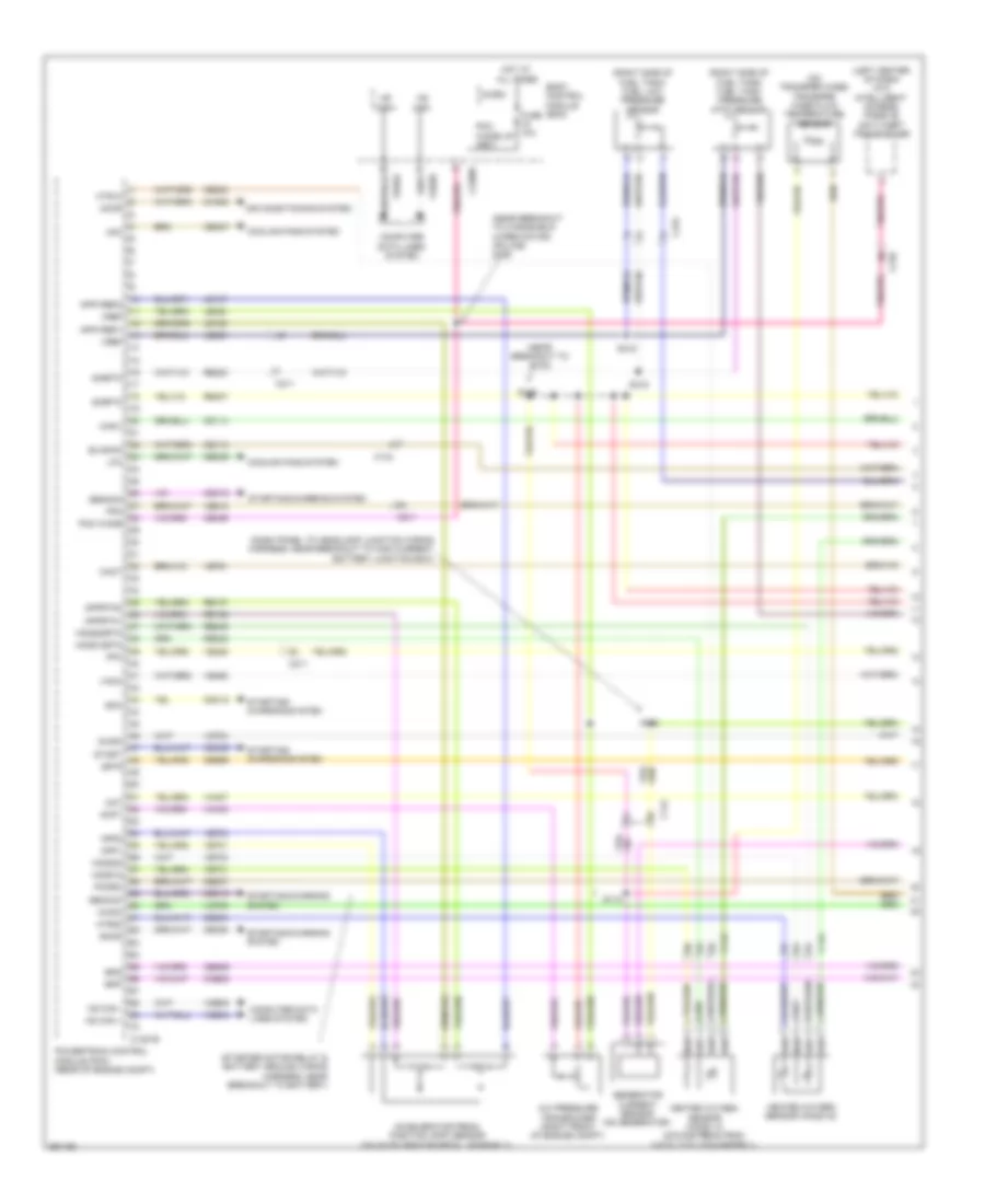 3 5L Twin Turbo Engine Performance Wiring Diagram 1 of 6 for Ford Taurus Limited 2013