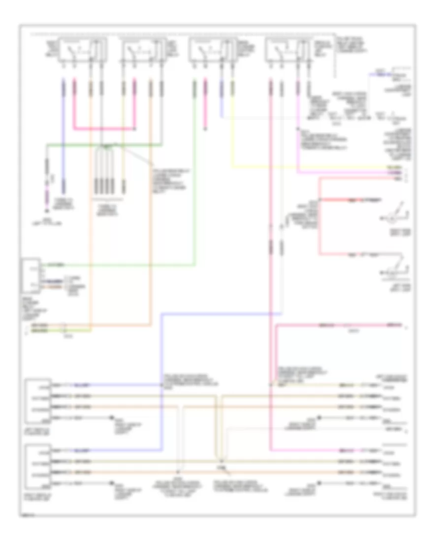 Exterior Lamps Wiring Diagram, Police (3 of 5) for Ford Taurus Limited 2013