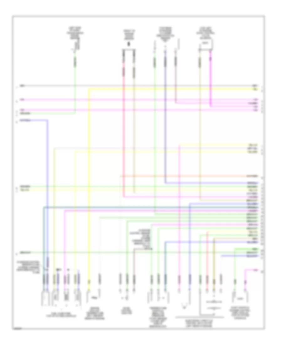 2.3L, Engine Performance Wiring Diagram (4 of 5) for Ford Fusion SE 2006