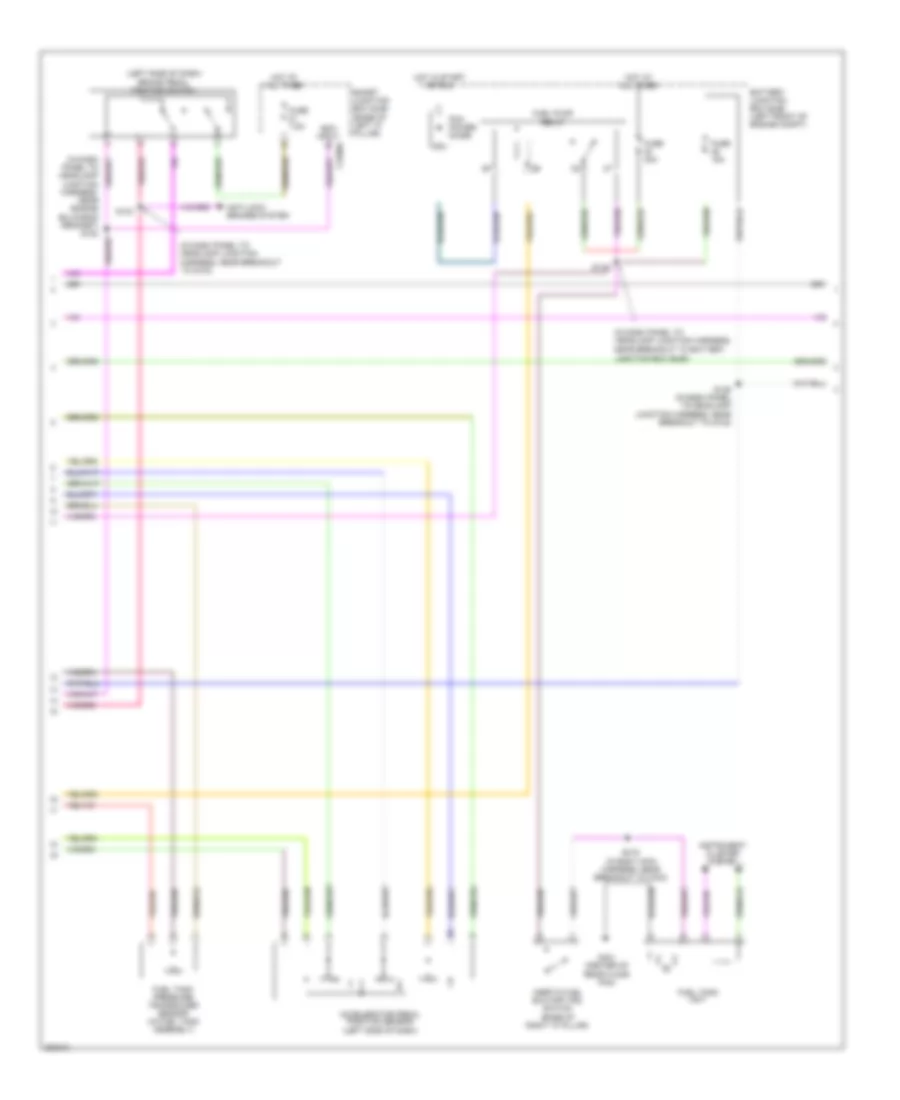 3.0L, Engine Performance Wiring Diagram (2 of 4) for Ford Fusion SE 2006