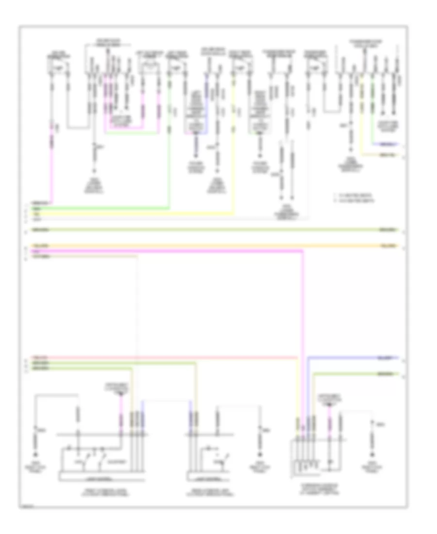 Courtesy Lamps Wiring Diagram (2 of 3) for Ford C-Max Energi 2013