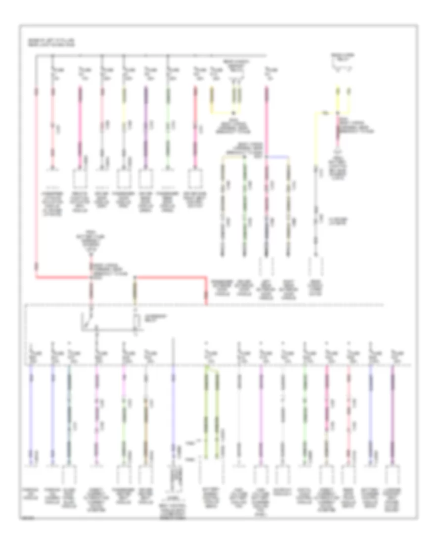 Power Distribution Wiring Diagram 6 of 6 for Ford C Max Energi 2013