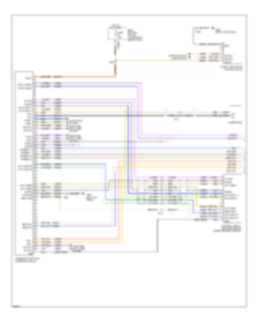 SYNC Radio Wiring Diagram, with SYNC GEN 2 (1 of 2) for Ford C-Max Energi 2013