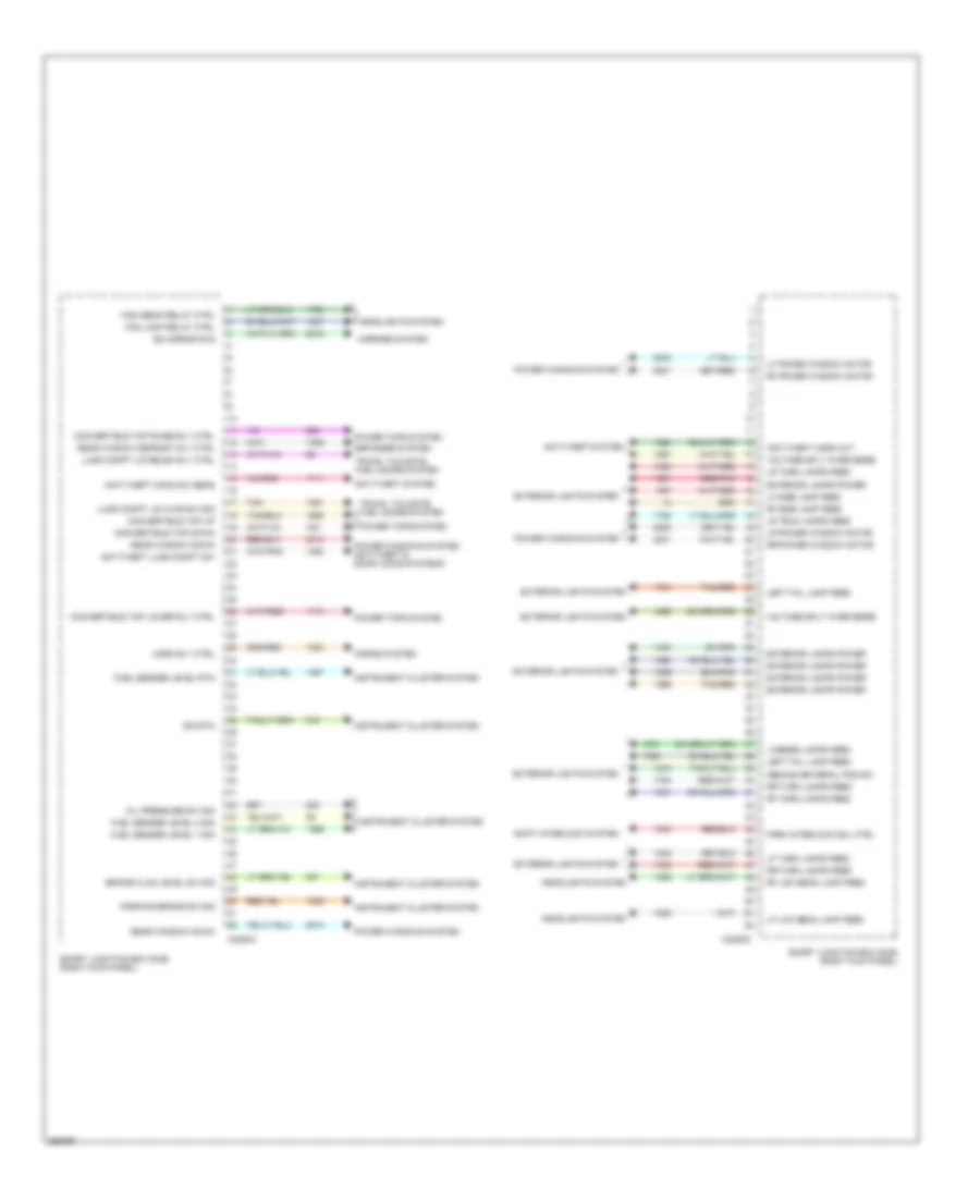 Body Control Modules Wiring Diagram 2 of 4 for Ford Mustang Shelby GT500KR 2008