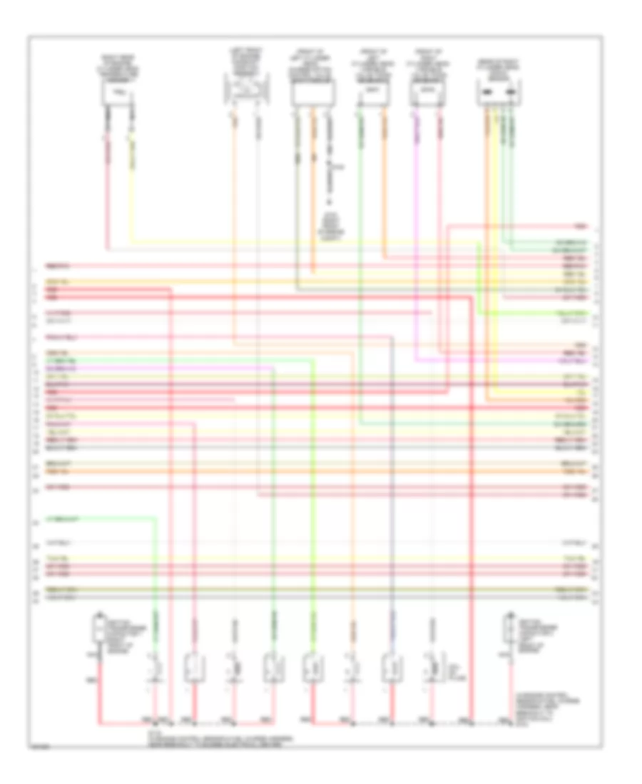 4.6L, Engine Performance Wiring Diagram (5 of 6) for Ford Mustang Shelby GT500KR 2008