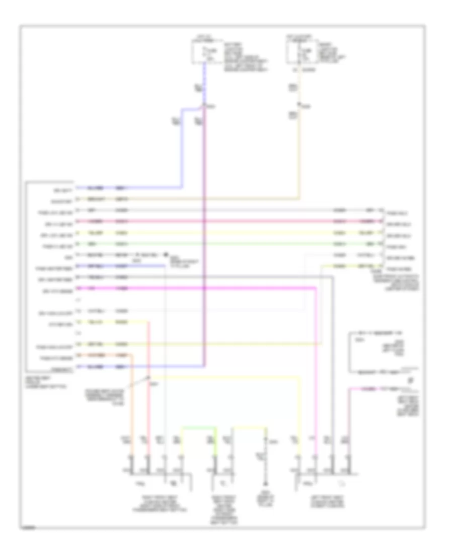 Heated Seats Wiring Diagram for Ford Fusion SEL 2006