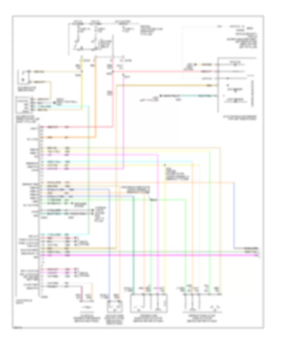 Automatic A C Wiring Diagram 1 of 2 for Ford Pickup F150 2008