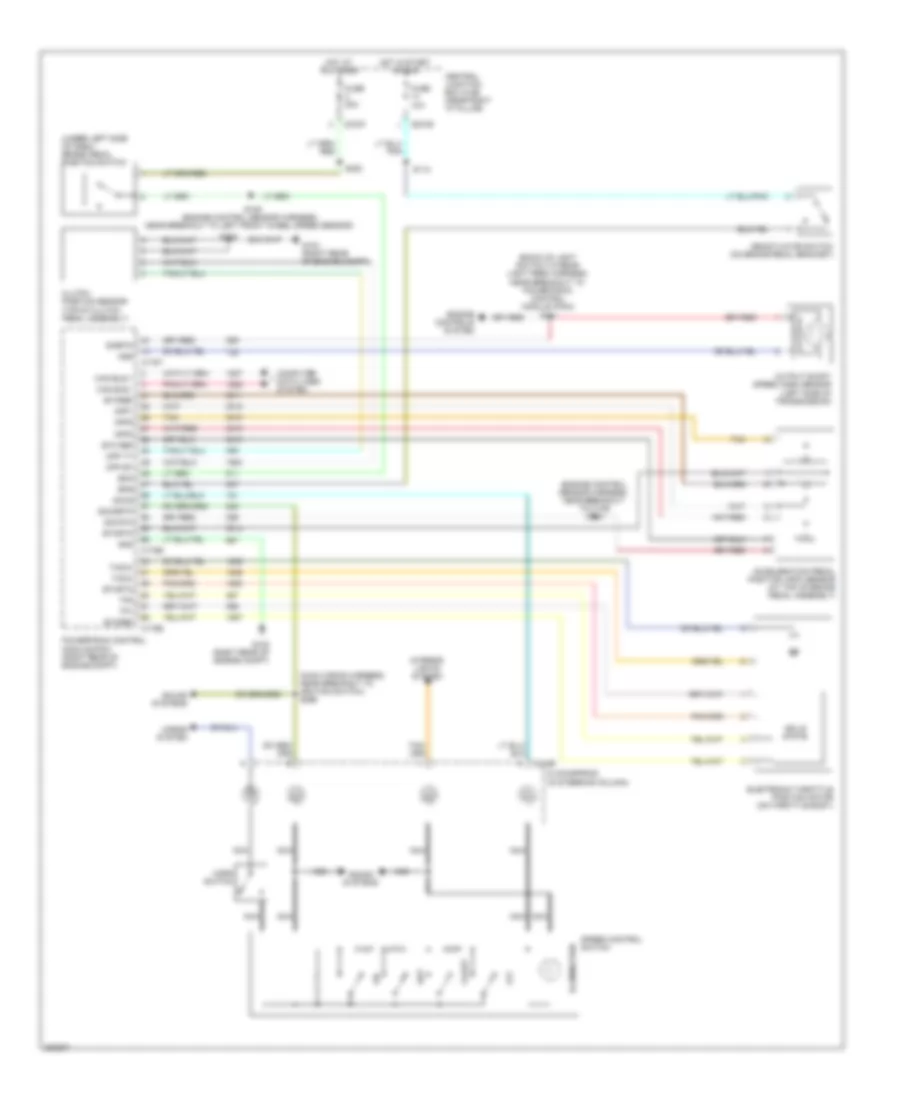4.6L, Cruise Control Wiring Diagram for Ford Pickup F150 2008