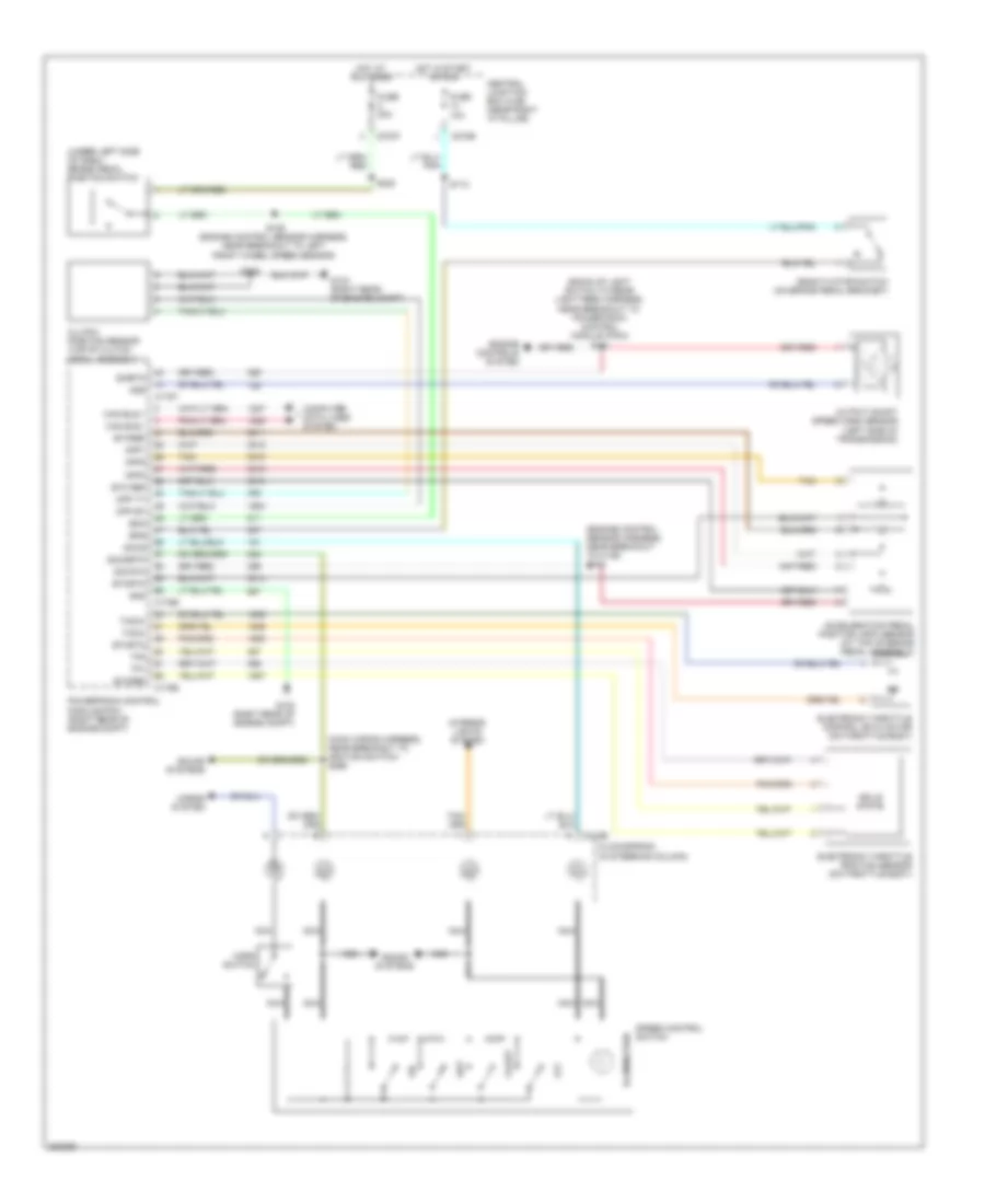 5.4L, Cruise Control Wiring Diagram for Ford Pickup F150 2008