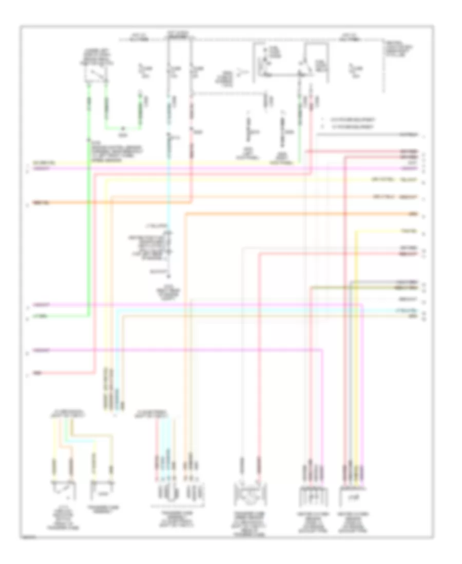 5.4L, Engine Performance Wiring Diagram (5 of 6) for Ford Pickup F150 2008