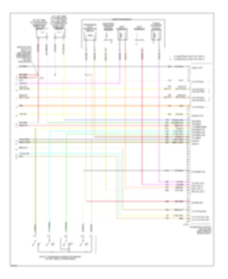5.4L, Engine Performance Wiring Diagram (6 of 6) for Ford Pickup F150 2008