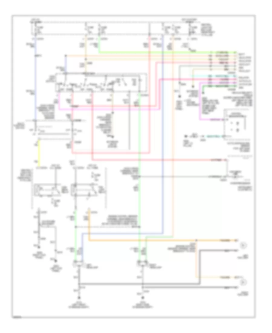 Autolamps Wiring Diagram without DRL for Ford Pickup F150 2008