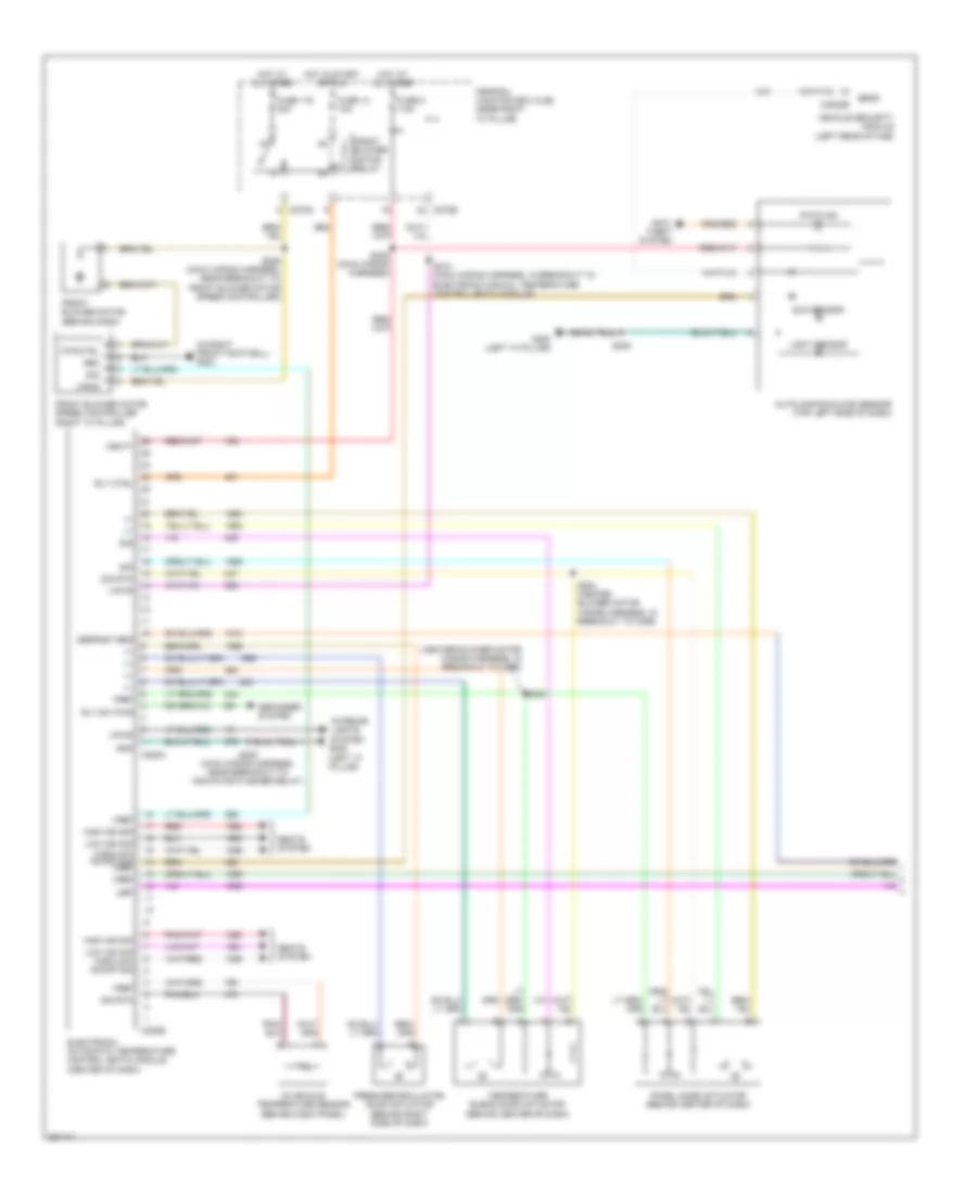 Automatic AC Wiring Diagram (1 of 2) for Ford Pickup F150 2007