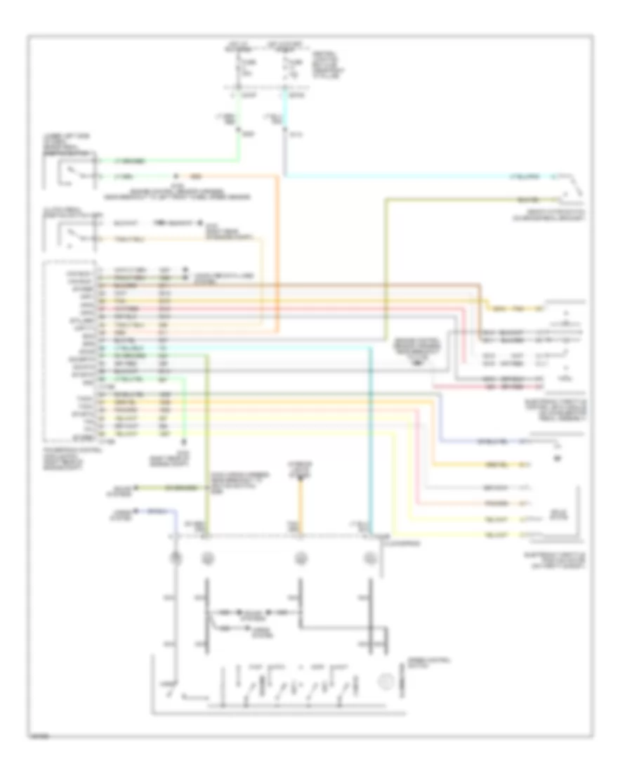 4 2L Cruise Control Wiring Diagram for Ford Pickup F150 2007