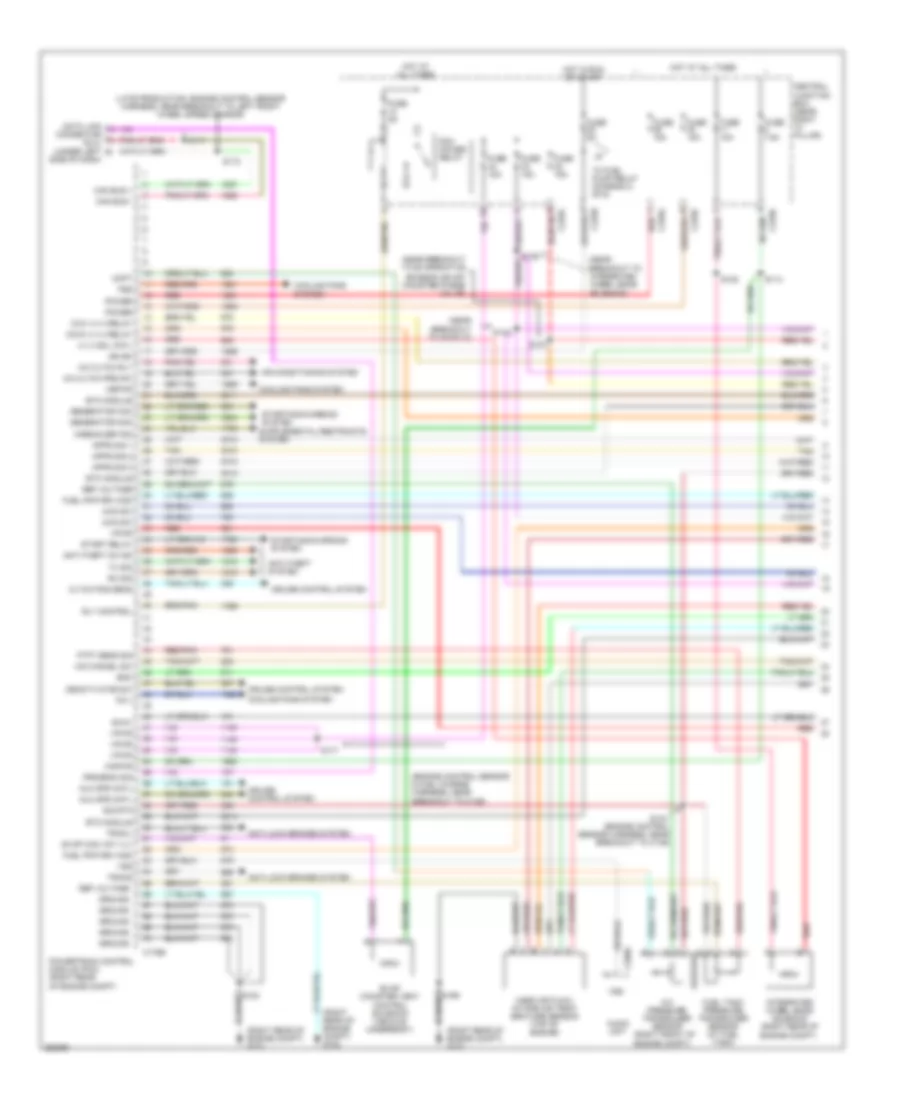 5 4L Engine Performance Wiring Diagram 1 of 6 for Ford Pickup F150 2007