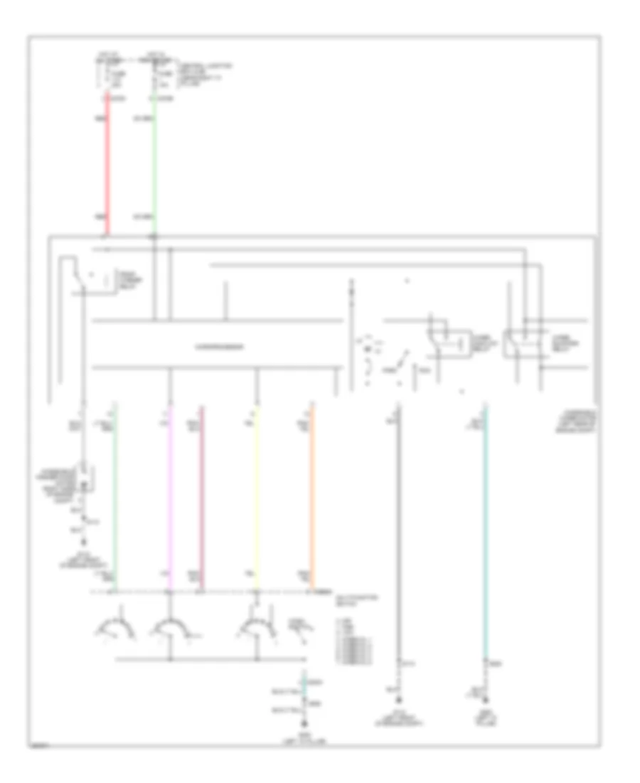 WiperWasher Wiring Diagram for Ford Pickup F150 2007