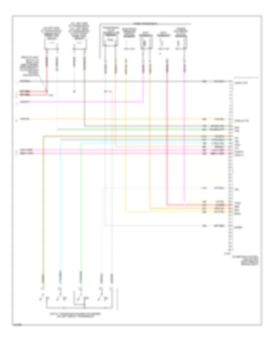 4.2L, Engine Performance Wiring Diagram (6 of 6) for Ford Pickup F250 Super Duty 2008