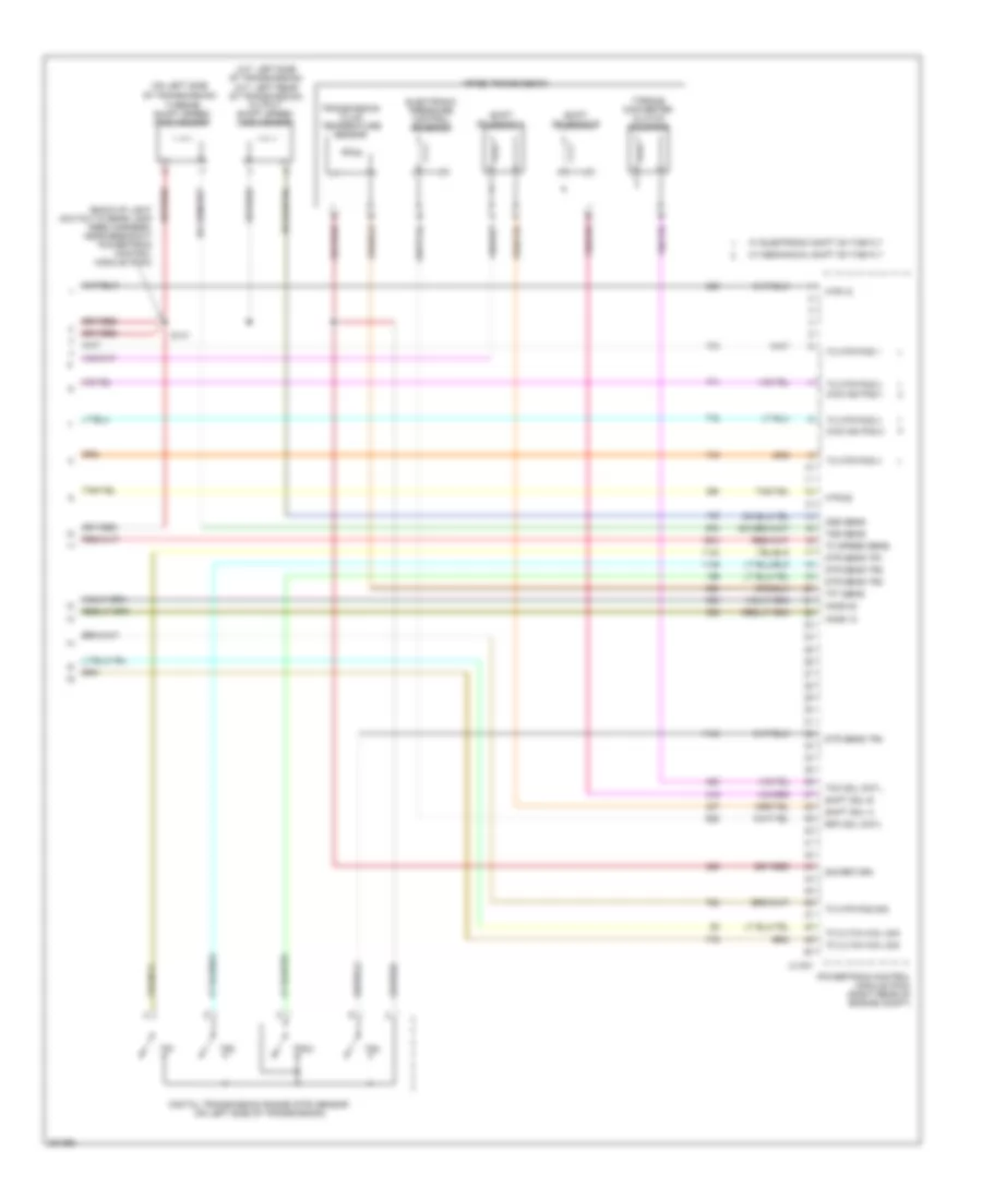 4.6L, Engine Performance Wiring Diagram (6 of 6) for Ford Pickup F250 Super Duty 2008