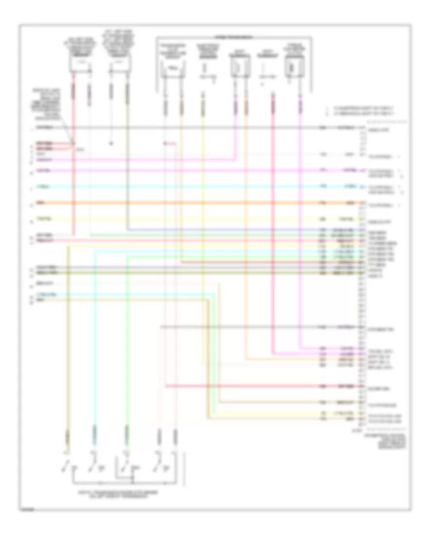 5.4L Flex Fuel, Engine Performance Wiring Diagram (6 of 6) for Ford Pickup F250 Super Duty 2008