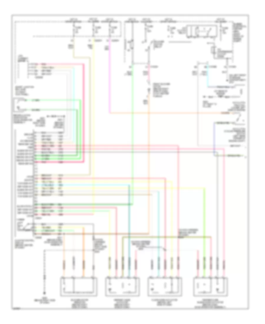 4 0L Manual A C Wiring Diagram 1 of 2 for Ford Mustang 2006