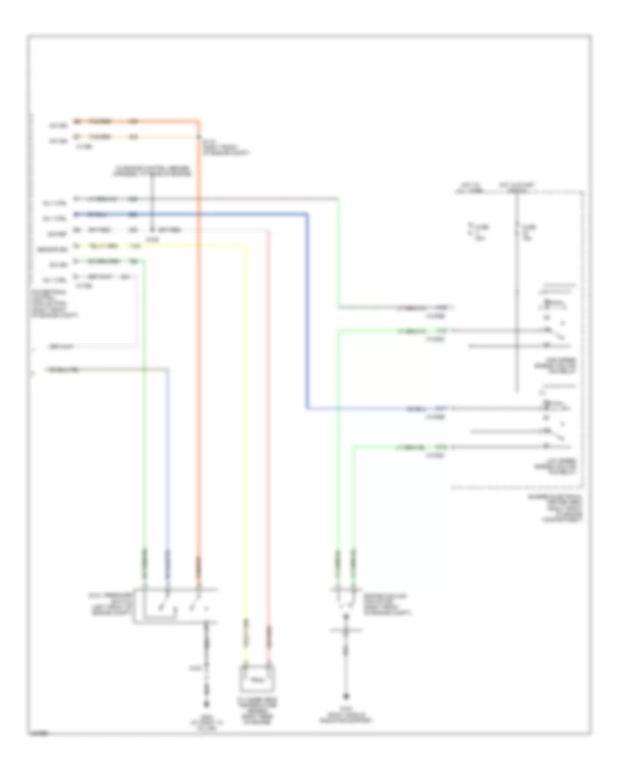 4.6L, Manual AC Wiring Diagram (2 of 2) for Ford Mustang 2006