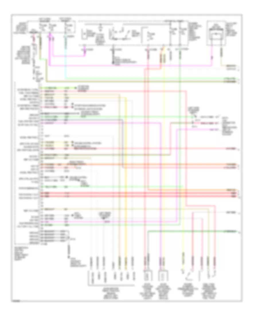 4 0L Engine Performance Wiring Diagram 1 of 5 for Ford Mustang 2006