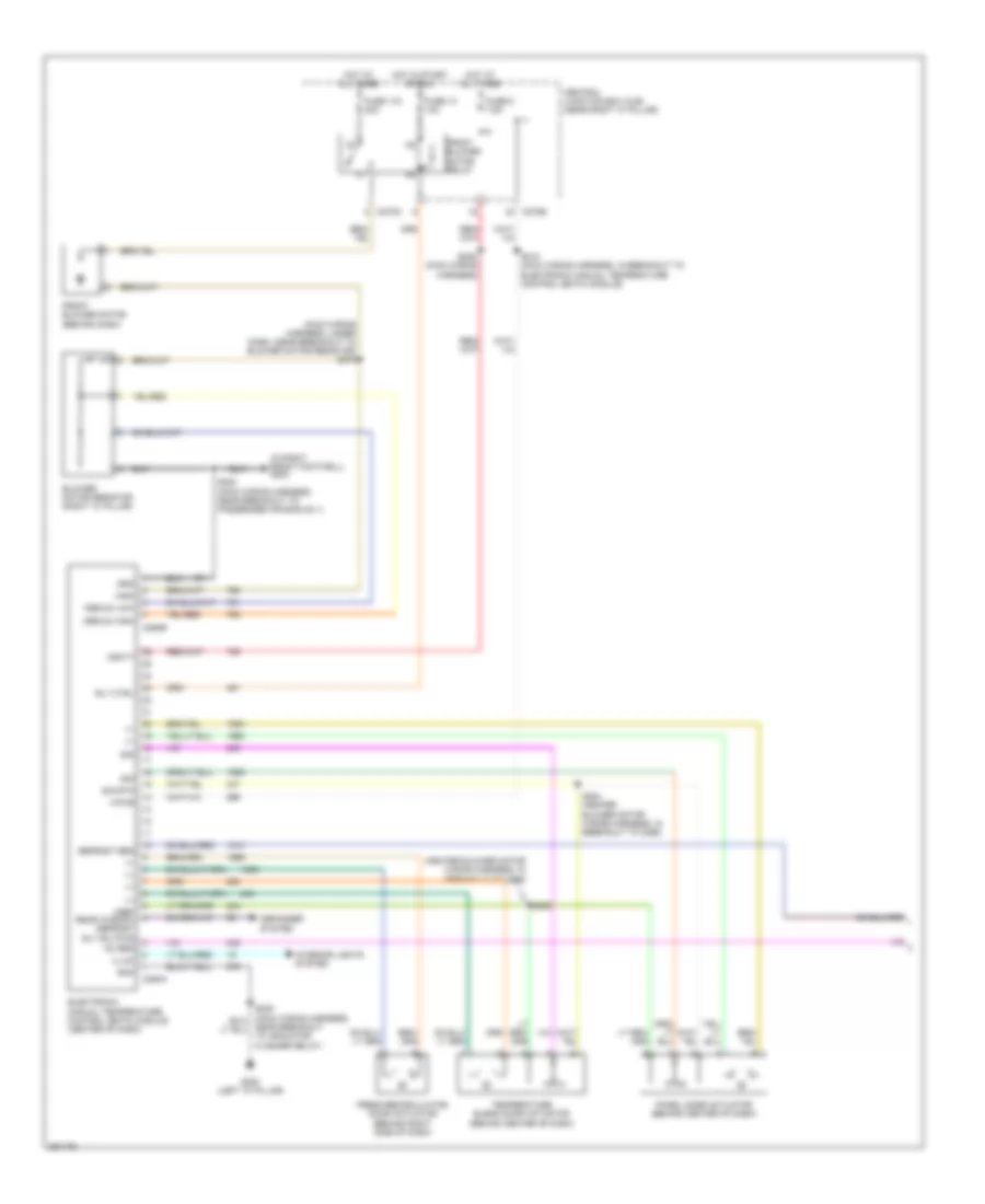 Manual A C Wiring Diagram 1 of 2 for Ford Pickup F250 Super Duty 2007