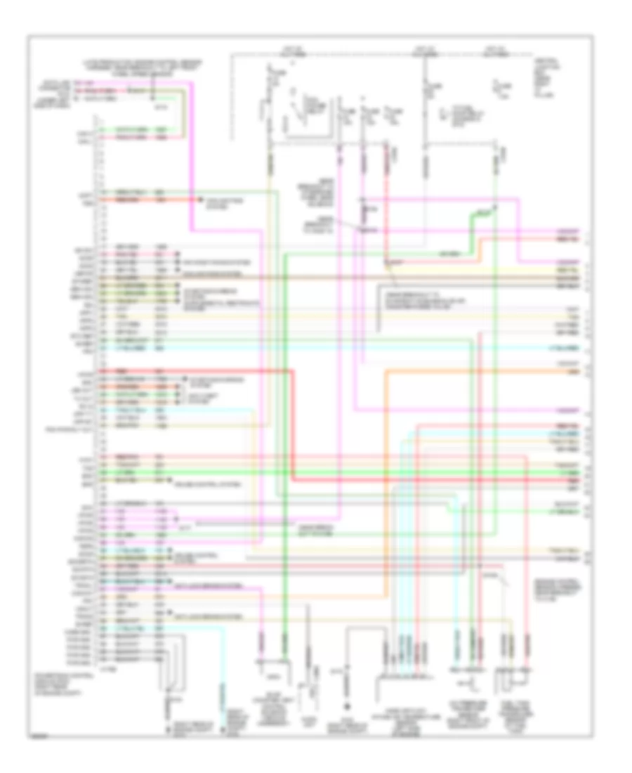 4 2L Engine Performance Wiring Diagram 1 of 6 for Ford Pickup F250 Super Duty 2007