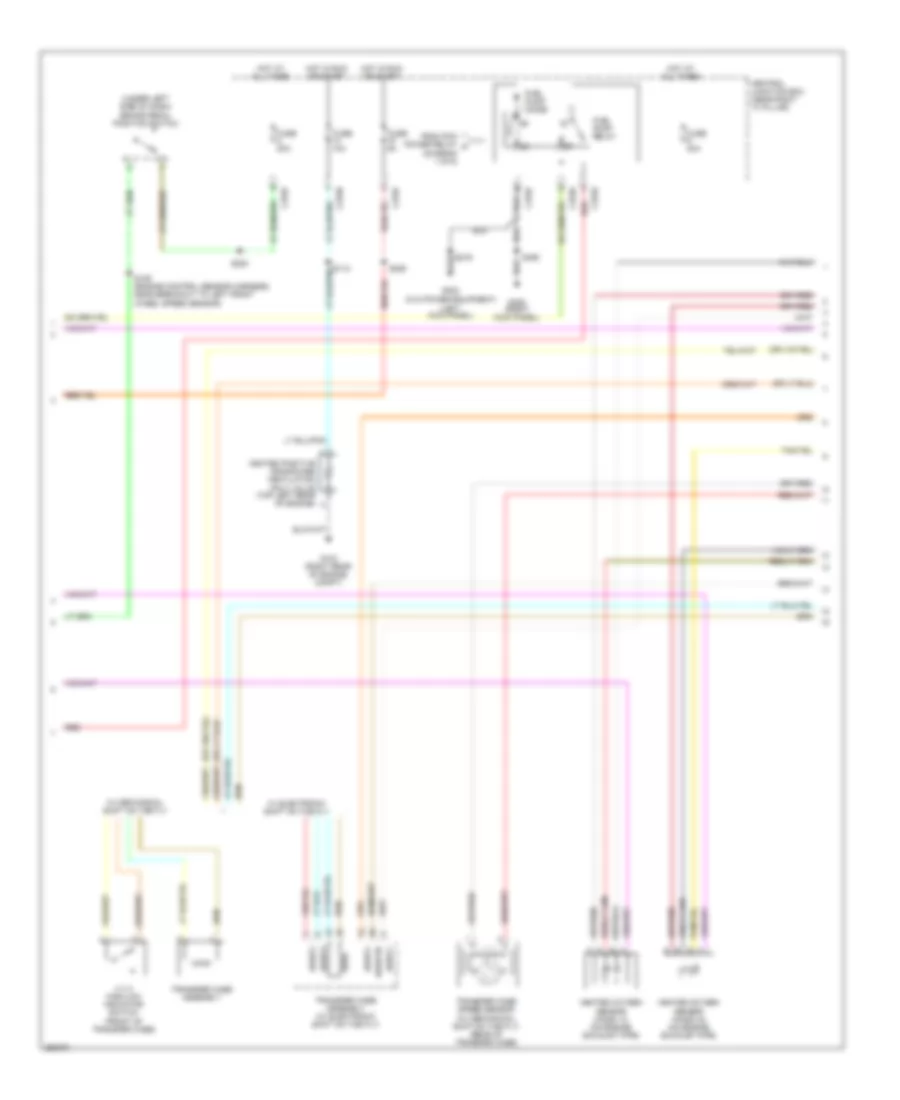 5.4L Flex Fuel, Engine Performance Wiring Diagram (5 of 6) for Ford Pickup F250 Super Duty 2007