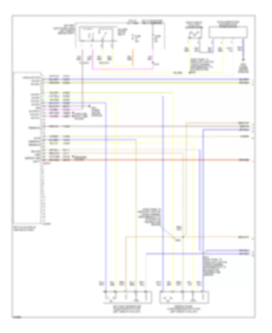 Manual AC Wiring Diagram (1 of 3) for Ford Taurus Police Interceptor 2013